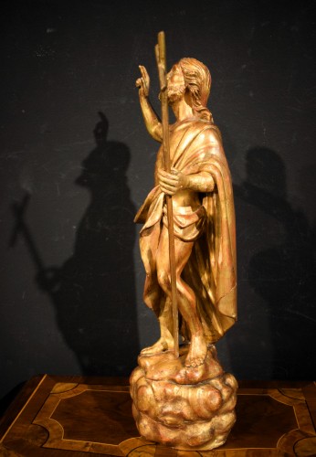 Christ ressuscité en bois doré - Rome début du XVIIIe siècle - Romano Ischia
